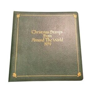 Christmas‎ Stamps Album From Around The World 1979 -in Very Good Condition-L@@K